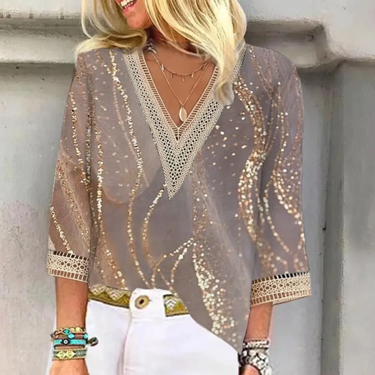 Sanne Blouse - Moeiteloze Stijl & Veelzijdig Comfort