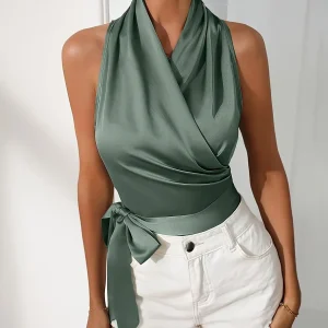 Anastasia - Stijlvolle en Chique Mouwloze Top