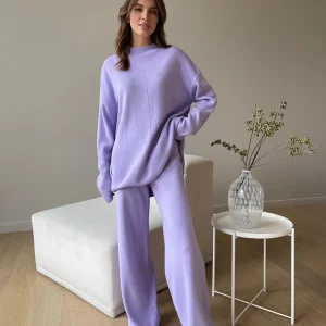 Naima - Comfortabele Tweedelige Trui en Broek Set voor Dames