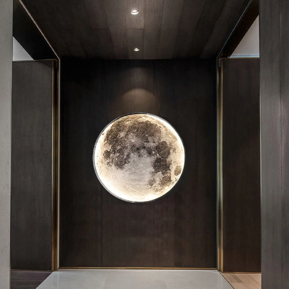 Navando | Realistische 3D-weergave, dimbaar, energiezuinige wandlamp - Afbeelding 2