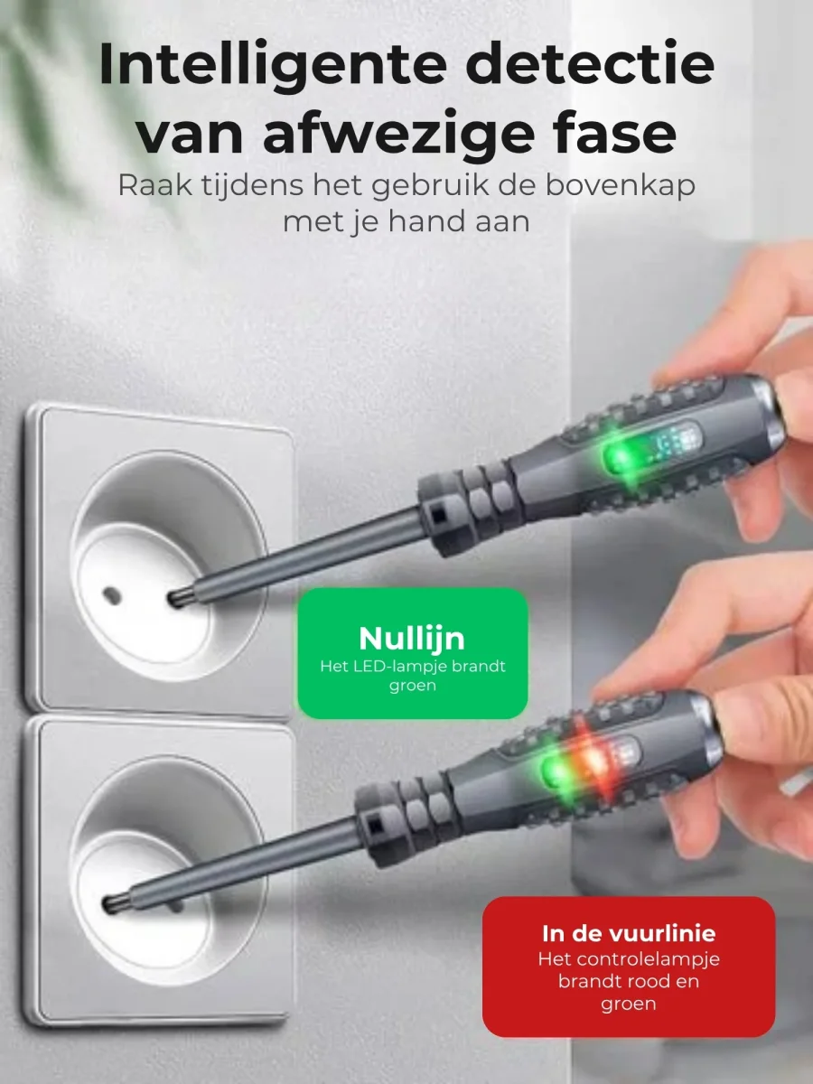2-in-1 Schroevendraaier en Elektriciteitdetector - Afbeelding 6