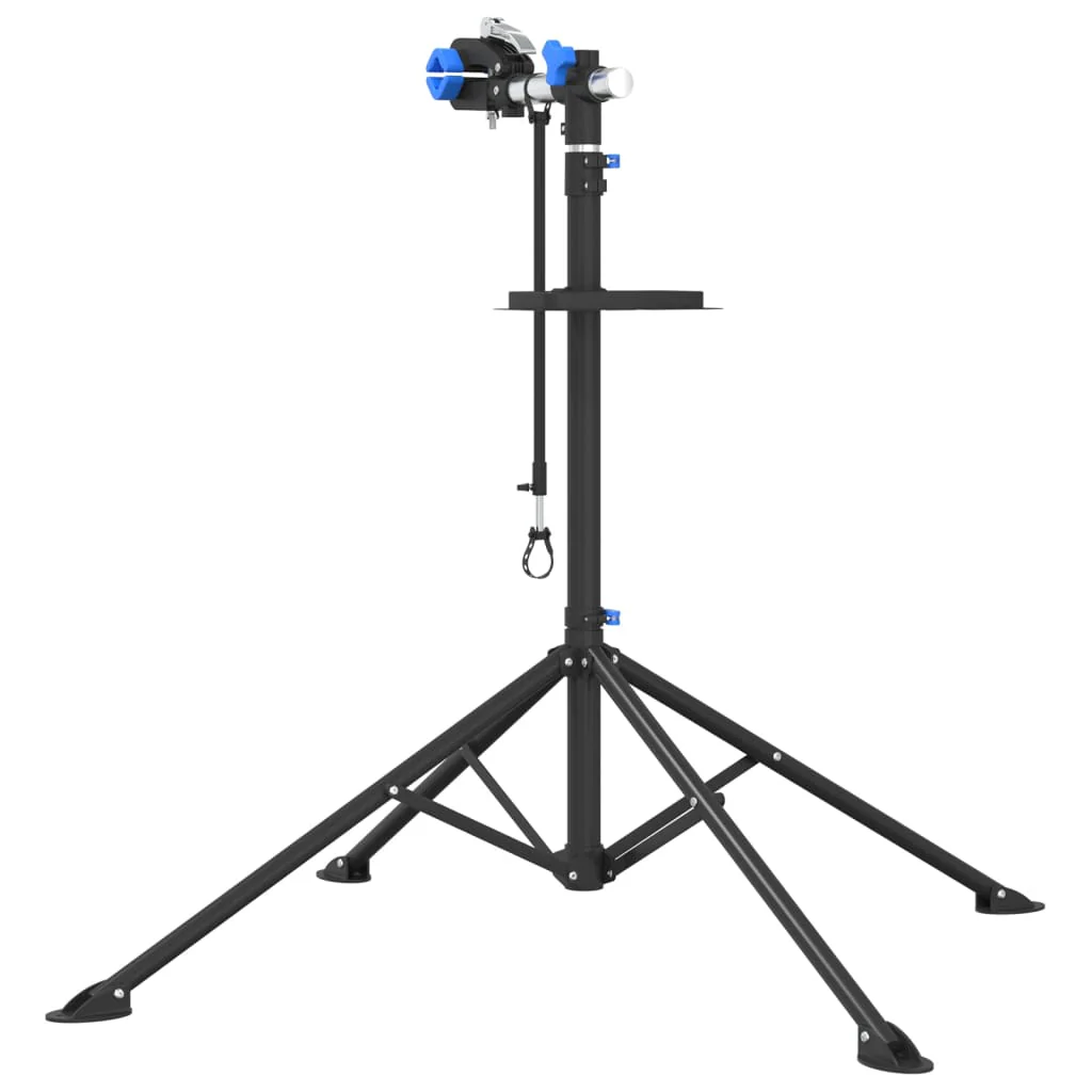 Fietsreparatiestandaard Inklapbaar 108-188 Cm Blauw Staal - Afbeelding 7