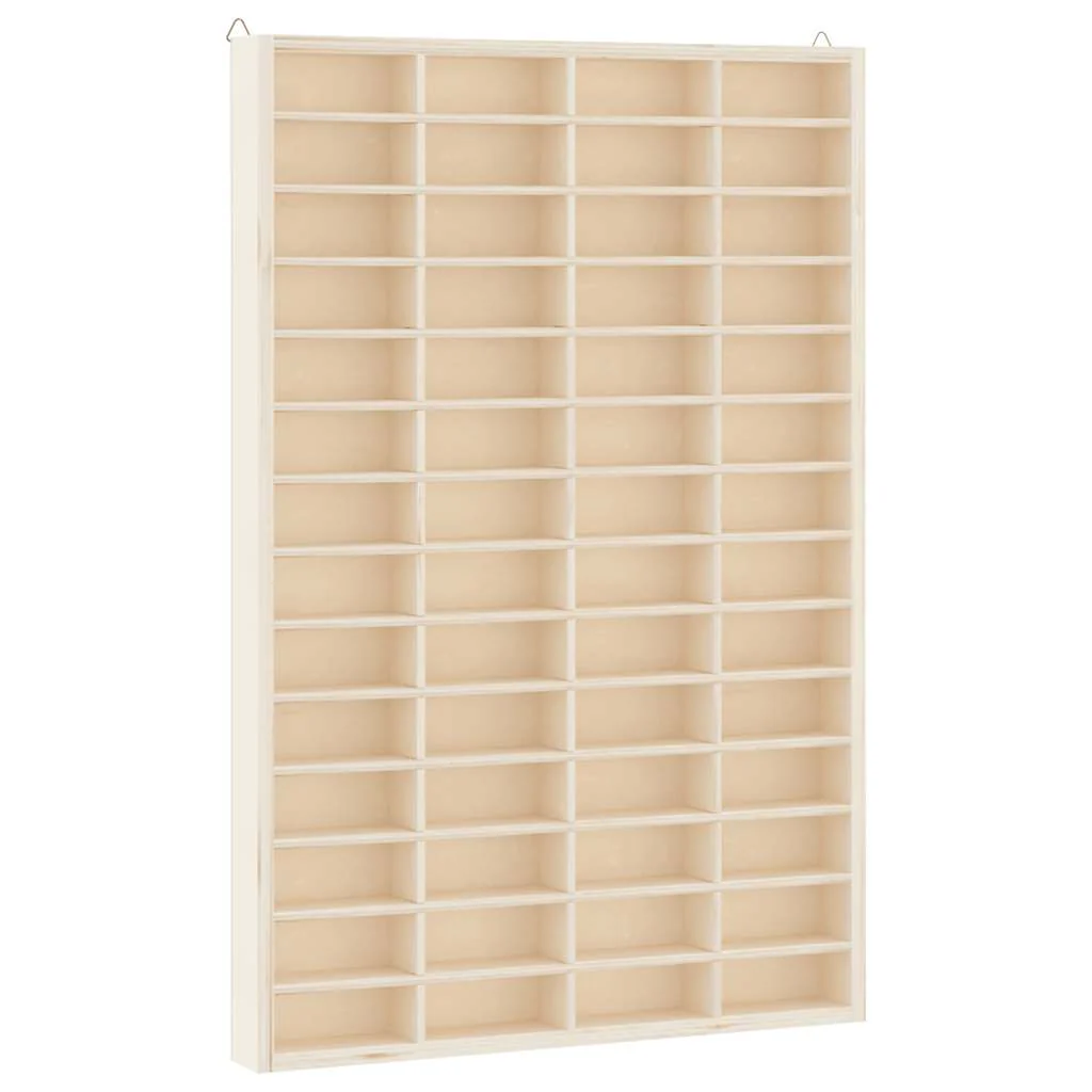 Houten Verzamelaarsvitrine Met 56 Vakken 40X4,5X60Cm - Afbeelding 3