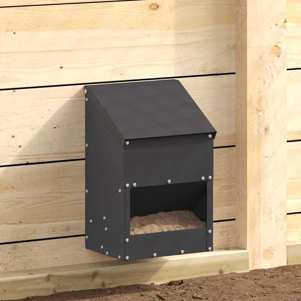Kip Voerbak 21 X 16 X 33 Cm Koudgewalst Staal - Afbeelding 2