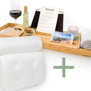 Badplank ‘Deluxe’ Giftset (Wit)