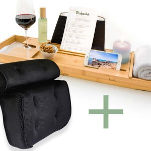 Badplank ‘Deluxe’ Giftset (Zwart)
