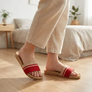 Gevlochten Slippers - Comfortabele Instappers - Boho Stijl | Navando