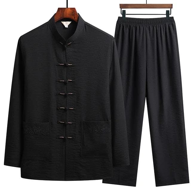 Heren Set met Linnen-look - Comfortabele Vrijetijdskleding | Navando - Afbeelding 2