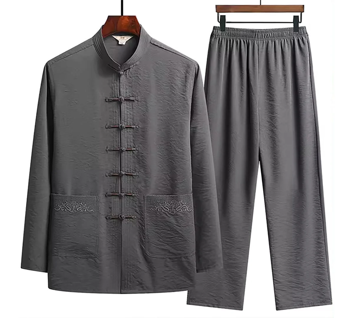 Heren Set met Linnen-look - Comfortabele Vrijetijdskleding | Navando - Afbeelding 3