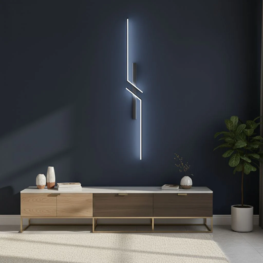 Navando | Moderne LED wandlamp met artistieke flair - Afbeelding 3