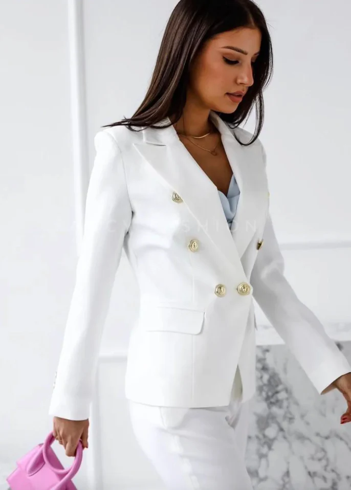 Elegante, gecoördineerde set van twee stukken – chique luxe-ensemble voor dames - Afbeelding 9