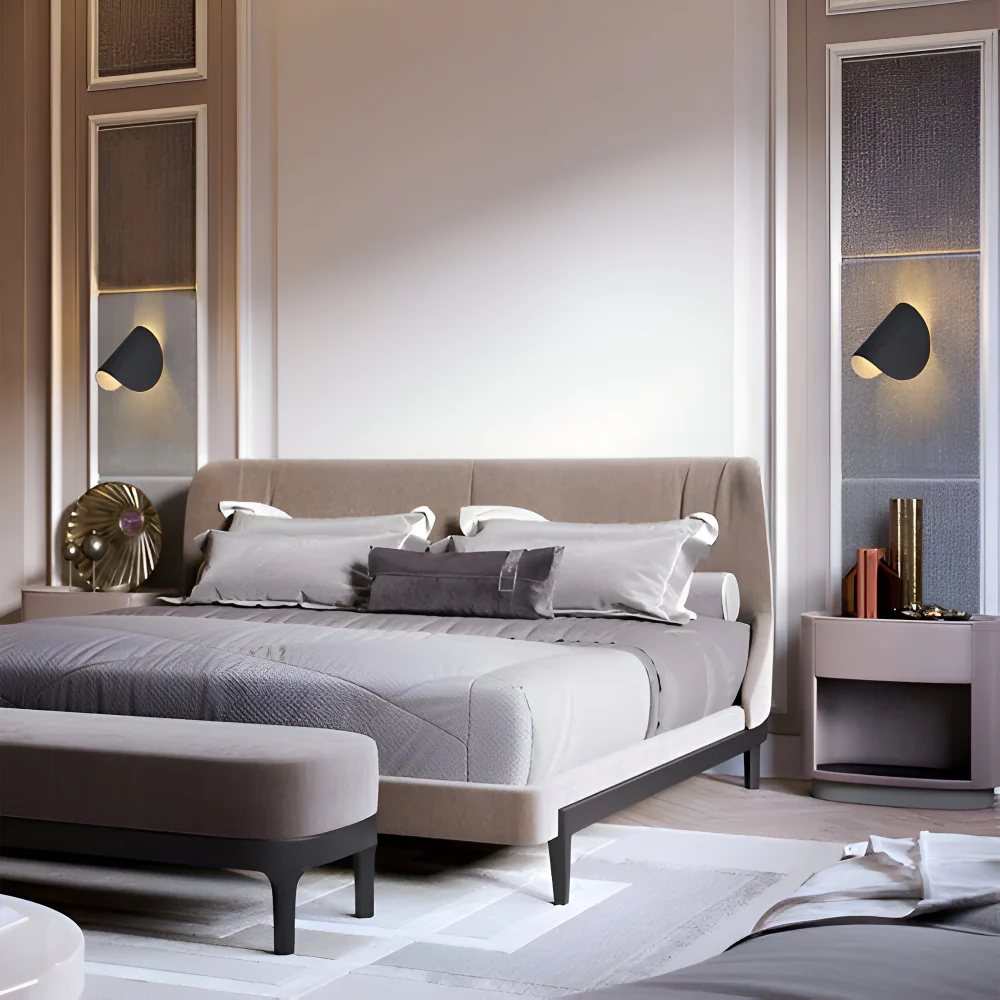 Navando | Draaibare metalen wandlamp met LED lichtbron - Afbeelding 8
