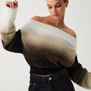 Juliette - Comfortabel Gebreide Off Shoulder Trui voor Dames