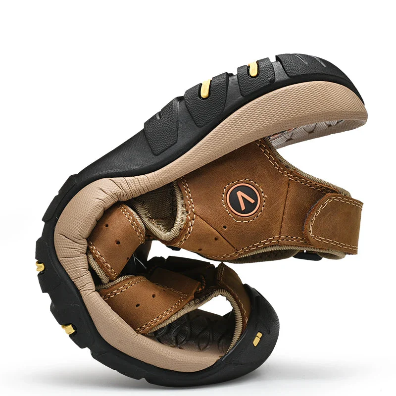 Zomer sandalen | PU leer, ademend, verstelbare riempjes - Afbeelding 5