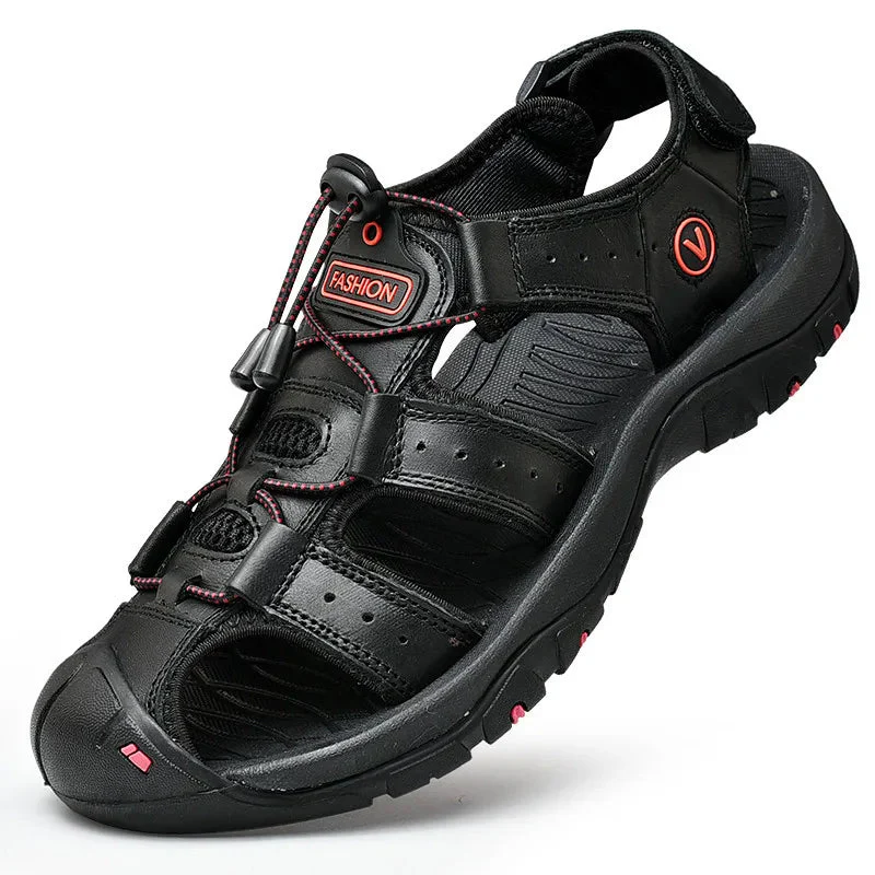Zomer sandalen | PU leer, ademend, verstelbare riempjes - Afbeelding 7