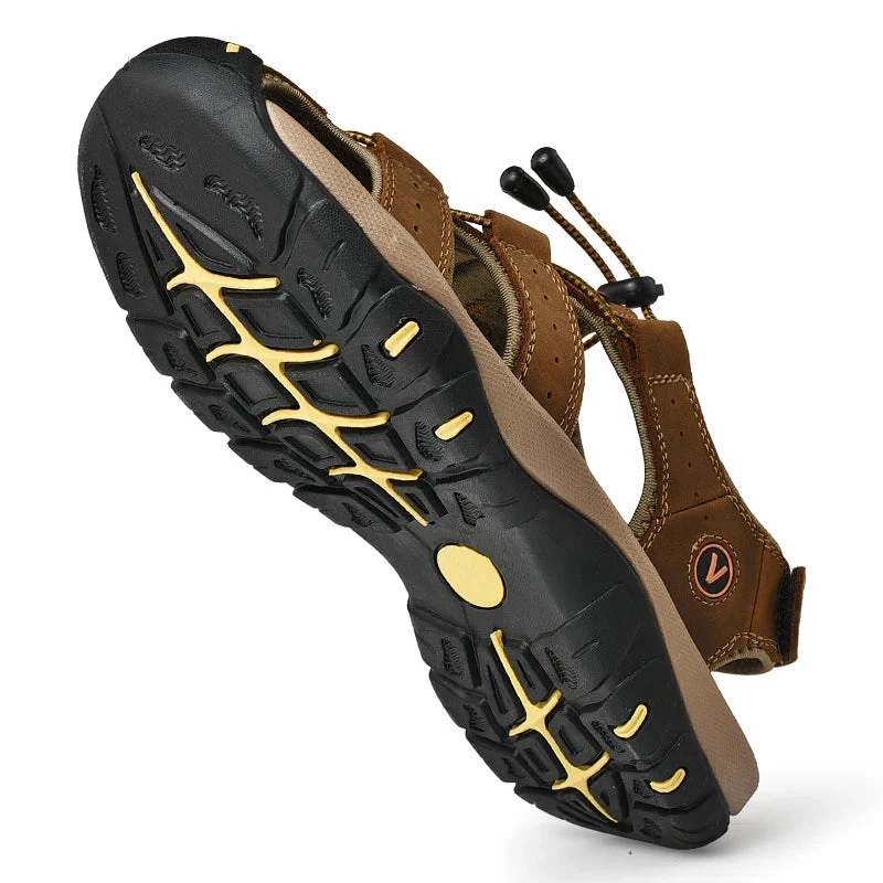 Zomer sandalen | PU leer, ademend, verstelbare riempjes - Afbeelding 8