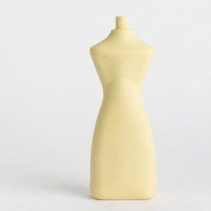 Bottle Vase Porseleinen Flesvaas #8 (Geel)