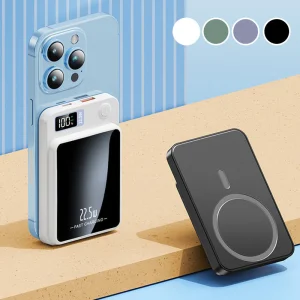 22,5 W ultraslanke, snel oplaadbare 20000 mAh powerbank