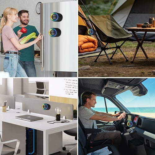 2-in-1 Magnetische Bluetooth Speaker - Afbeelding 4